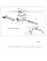 FRENO ANTERIORE BRAKE LEVER AND MASTER CYLINDER