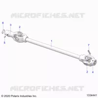 TRASMISSIONE, FRONT PROP SHAFT