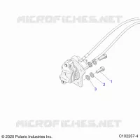 BRAKES, BRAKE PINZA FRENO POSTERIORE, MOUNTING