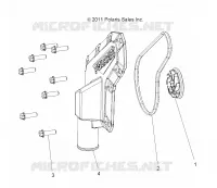 MOTORE, WATERPUMP IMPELLER and COVER