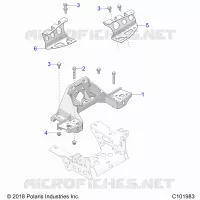 TELAIO, BULKHEAD AND FRONT CAB SUPPORT