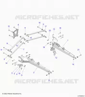 SOSPENSIONE POSTERIORE CONTROL ARMS