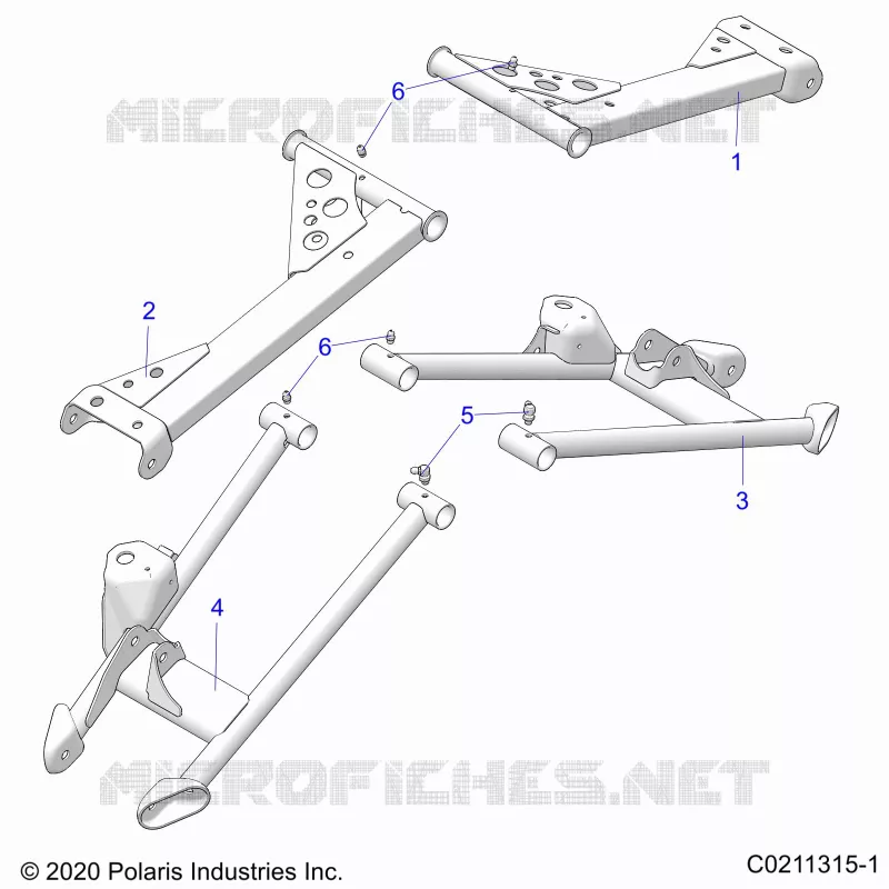 SOSPENSIONE POSTERIORE CONTROL ARMS