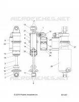 SUSPENSION, SHOCK ANTERIORE TRACK (7044878)