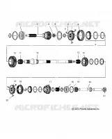 DRIVE TRAIN, TRASMISSIONE, INPUT AND MAIN SHAFT