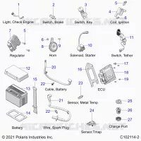 ELETTRICO, COMPONENTS
