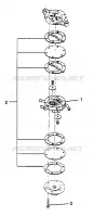 POMPA DI BENZINA XLT 0970756, XLT SKS 0970556,  and XLT RMK 0970956 (4937693769D004)