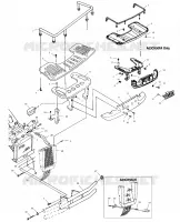 FRONT RACK AND PARAURTI ANTERIORE