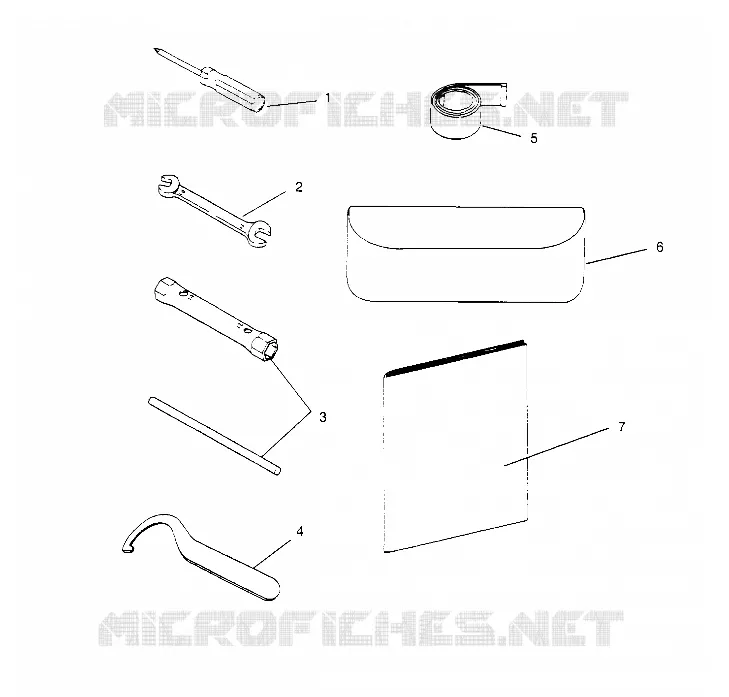 KIT DI STRUMENTI LITE 0953433, STARLITE 0953427  and LITE DELUXE 0953431 (4928902890C008)