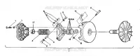 TRASMISSIONE FRIZIONE ASSEMBLY 250 6x6 / W928727 (4922842284031A)