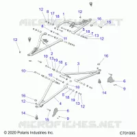 SOSPENSIONI ANTERIORI CONTROL ARMS