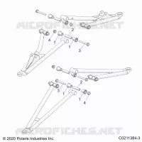 SOSPENSIONI ANTERIORI A-ARM MOUNTING