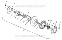 FRIZIONE DRIVEN ASSEMBLY Storm 0940782 and Storm SKS 0940582 (4925032503024A)