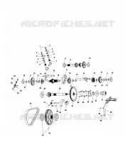 SCATOLA DEGLI INGRANAGGI (INTERNAL COMPONENTS)