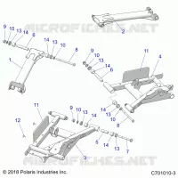 SOSPENSIONE POSTERIORE CONTROL ARMS