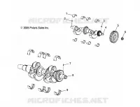 MOTORE, ALBERO MOTORE AND BALANCE SHAFT