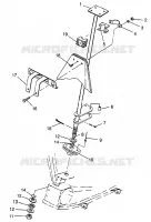 STERZO POST BIG BOSS 6X6 400L W97AE38A (4940814081B010)