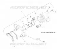 FRENO POSTERIORE CALIPER