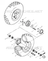 RUOTA ANTERIORE ASSEMBLY (4913491349015A)