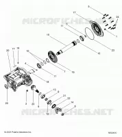 TRASMISSIONE, RIGHT ANGLE GEARCASE ASM.