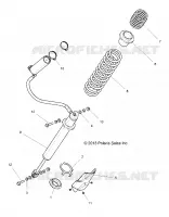 SOSPENSIONE POSTERIORE SHOCK MOUNTING
