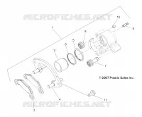 FRENO POSTERIORE CALIPER