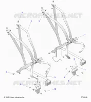 SEDE BELT MOUNTING 6 POINT