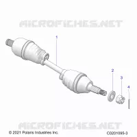 DRIVE TRAIN, HALF POSTERIORE ALBERO