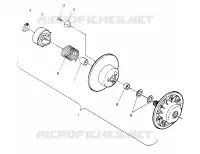 FRIZIONE DRIVEN ASSEMBLY LITE 0953433, STARLITE 0953427  and LITE DELUXE 0953 (4928902890B014)