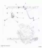 TRASMISSIONE, MAIN GEARCASE MOUNTING