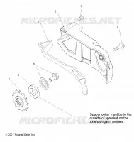 TRASMISSIONE, FRONT SPROCKET GUARD