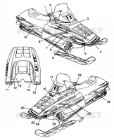 DECALS SUPER SPORT 0940743 (4927742774007A)