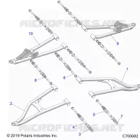 SOSPENSIONI ANTERIORI CONTROL ARMS