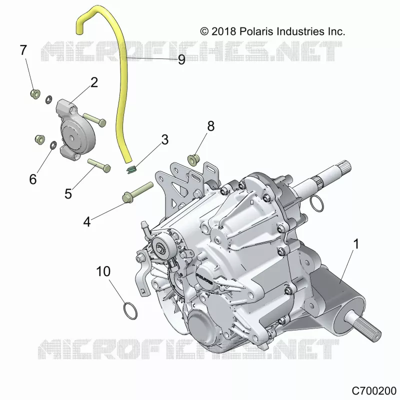 DRIVE TRAIN, MAIN SCATOLA INGRANAGGI MONTAGGIO