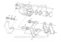 FRENO ANTERIORE MONTAGGIO Magnum 2x4 W957544 (4926852685B004)