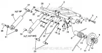 POSTERIORE COPPIA ARM XLT 0940767, XLT SP 0930667   XLT SKS 0940567 (4925022502024A)