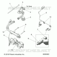 SISTEMA DI ALIMENTAZIONE CARBURANTE, RAIL, LINES AND THROTTLE BODY