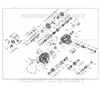 TRASMISSIONE, MAIN GEARCASE INTERNALS