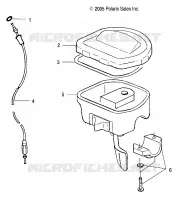 CONTROLLI, ACCELERATORE ASM./CABLE