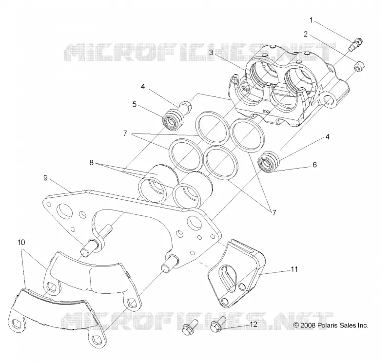 FRENO ANTERIORE CALIPER