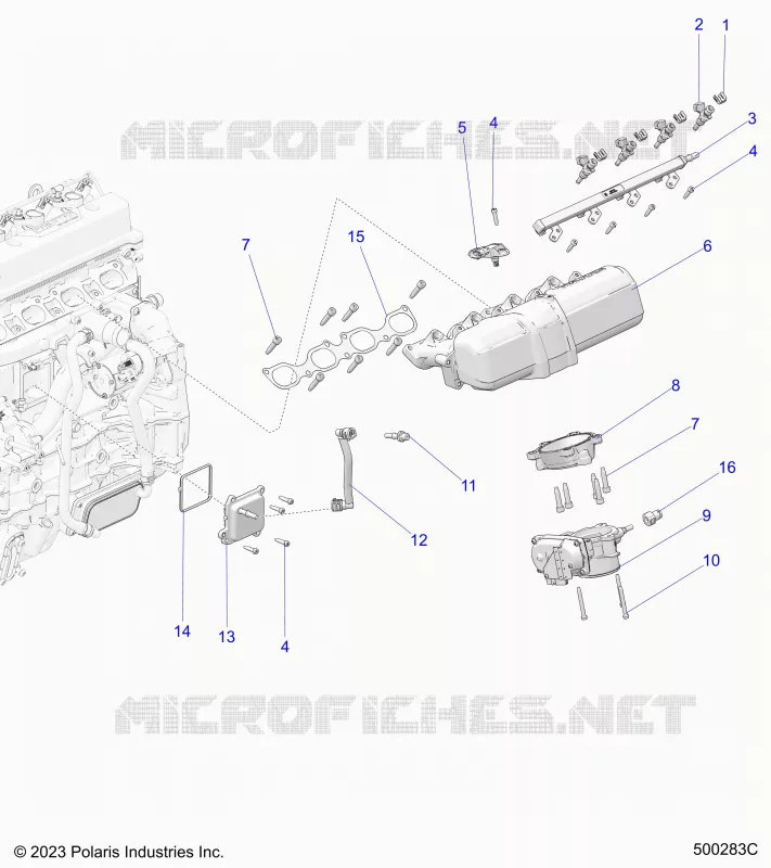 ASPIRAZIONE MANIFOLD AND FUEL RAIL