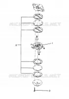 POMPA DI BENZINA XLT TOURING  0963357 and EUROPEAN XLT TOURING  E963357 (4931923192C012)