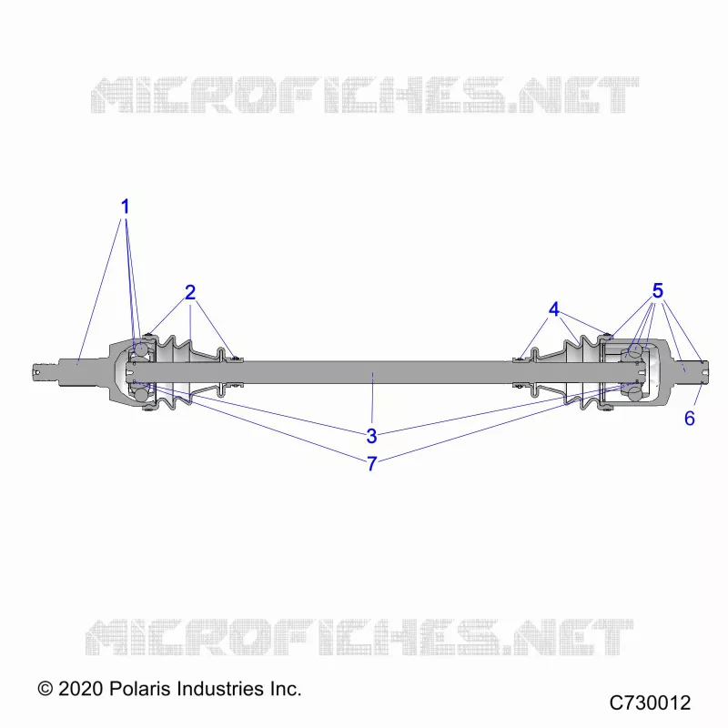 TRASMISSIONE, FRONT HALF SHAFT