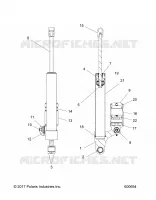 SUSPENSION, AMMORTIZZATORE POSTERIORE TRACK