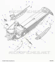 CHASSIS, PROTEZIONE FRIZIONE, FOOTRESTS, AND RUNNINGBOARDS