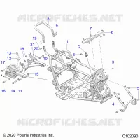 CHASSIS, TELAIO ASM AND SWINGARM