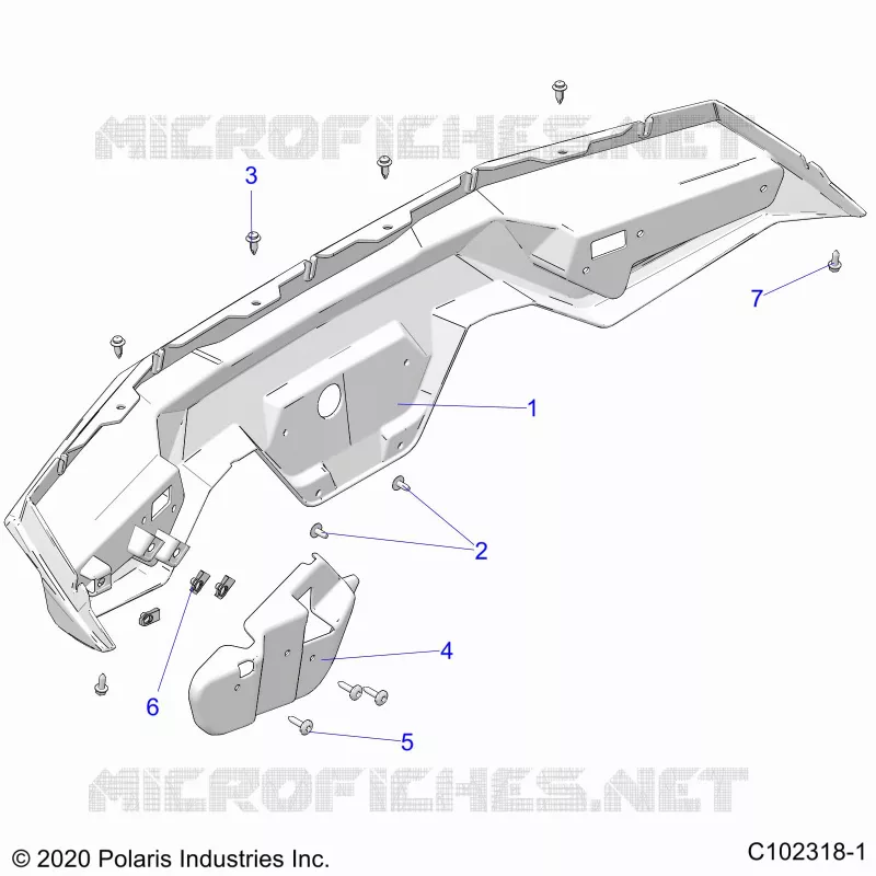 CARROZZERIA POSTERIORE BUMPER