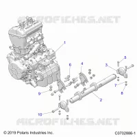 MOTORE, MOUNTING & LONG BLOCK