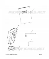 TOOLS, BELT HOLDER, TOOLS, AND MANUALE DEL PROPRIETARIO