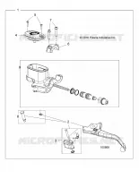 FRENO ANTERIORE BRAKE LEVER AND MASTER CYLINDER